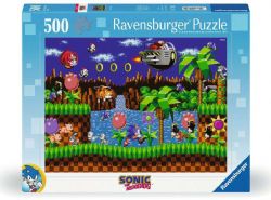 RAVENSBURGER CASSE-TÊTE 500 PIÈCES - SONIC THE HEDGEHOG CLASSIQUE #12001135